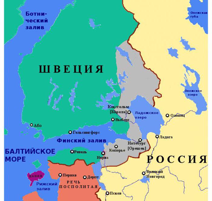 1661年のカルディス世界。 1656-1658年のロシア・スウェーデン戦争。